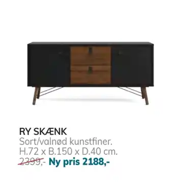 Daells Bolighus Ry skænk tilbud