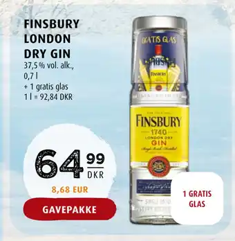 Scandinavian Park Finsbury london dry gin tilbud