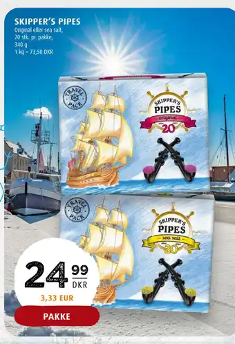 Scandinavian Park Skipper’s pipes tilbud
