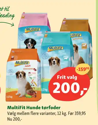 Maxi Zoo Multifit hunde tørfoder tilbud