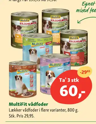 Maxi Zoo Multifit vådfoder tilbud