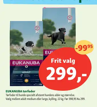 Maxi Zoo Eukanuba tørfoder tilbud