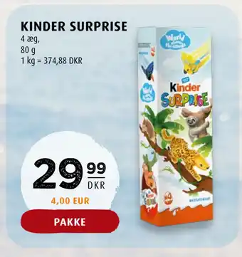 Scandinavian Park Kinder surprise tilbud