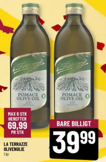 Løvbjerg LA TERRAZZE OLIVENOLIE 1 ltr tilbud