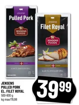 Løvbjerg JENSENS PULLED PORK EL. FILET ROYAL tilbud