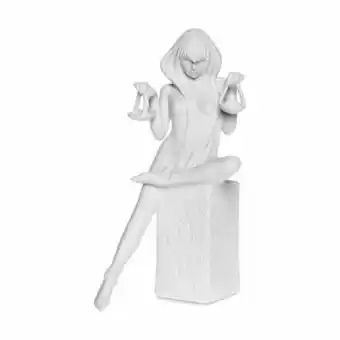 Imerco Christel marott stjernetegn - vægt - h 24 cm - polyresin - hvid tilbud