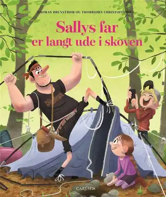 Bog & idé Sallys far er langt ude i skoven - af thomas brunstrøm tilbud