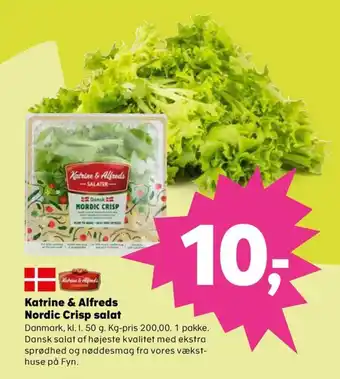 Katrine & Alfreds Nordic Crisp salat