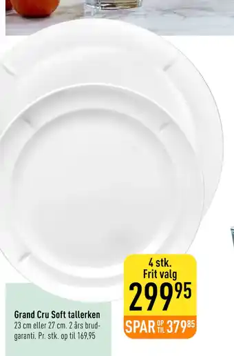 Grand cru soft tallerken