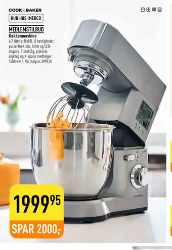 Imerco Køkkenmaskine tilbud