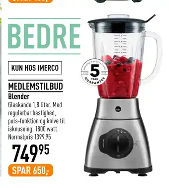 Imerco Blender tilbud