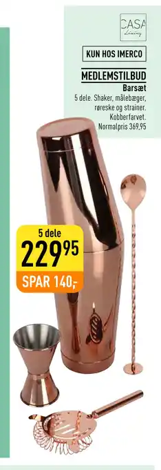 Imerco Barsæt tilbud
