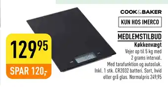 Imerco Køkkenvægt tilbud