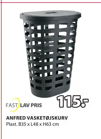 JYSK Anfred vasketøjskurv tilbud