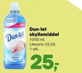 Dun-let skyllemiddel