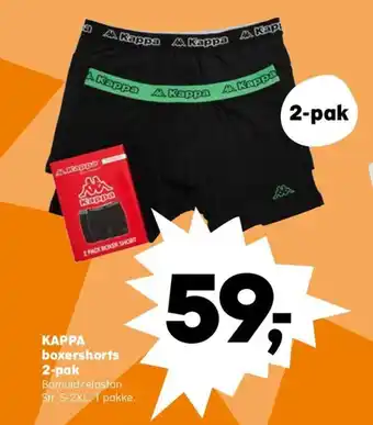 KAPPA boxershorts 2-pak