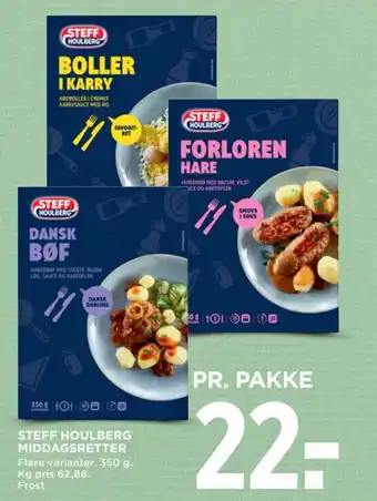 MENY STEFF HOULBERG MIDDAGSRETTER tilbud