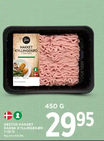 MENY GESTUS HAKKET DANSK KYLLINGEKØD 7-10 % tilbud