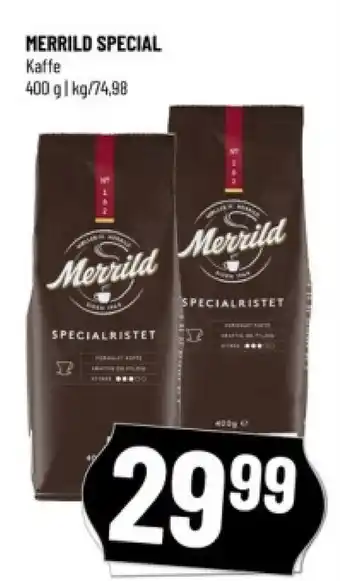 Løvbjerg MERRILD SPECIAL Kaffe tilbud