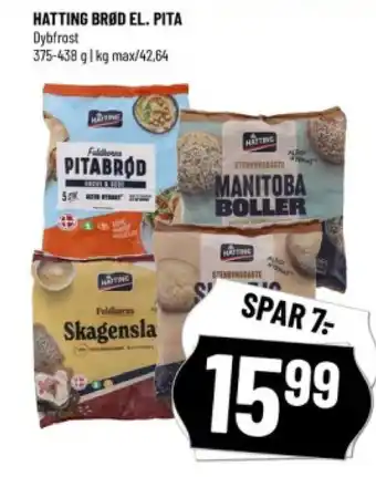 Løvbjerg HATTING BRØD EL. PITA Dybfrost tilbud