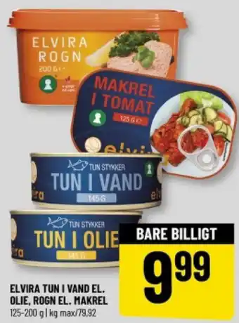 Løvbjerg ELVIRA TUN I VAND EL. OLIE, ROGN EL. MAKREL tilbud