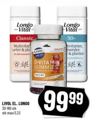 Løvbjerg LIVOL EL. LONGO tilbud