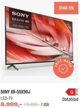 Sony XR-55X90J LED-TV
