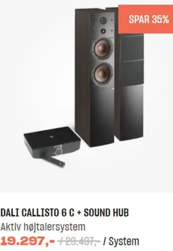 Dali Callisto 6 C+ Sound Hub
