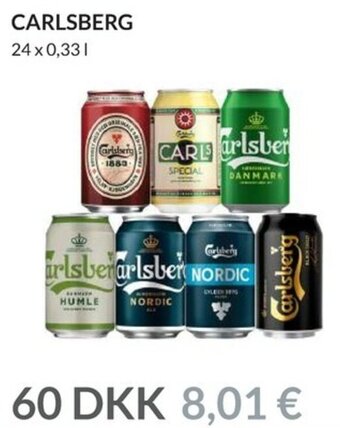 Nielsen's Discount Carlsberg tilbud