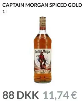 Nielsen's Discount Captain Morgan Spiced Gold 1 L tilbud