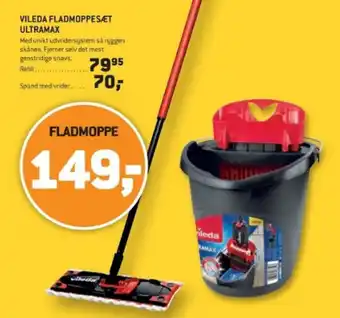 XL-BYG VILEDA FLADMOPPESÆT ULTRAMAX tilbud