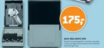 XL-BYG ABUS NØGLEBOKS MINI tilbud