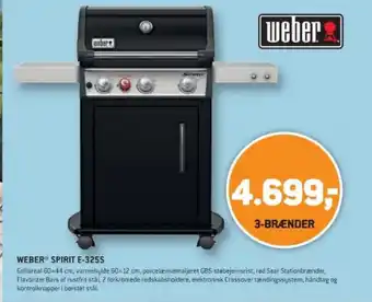 XL-BYG WEBER® SPIRIT E-325S tilbud