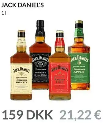 Nielsen's Discount Jack Daniel's 1 L tilbud