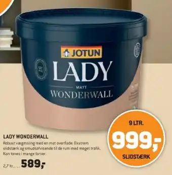 XL-BYG LADY WONDERWALL tilbud