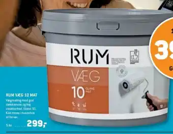 XL-BYG RUM VÆG 10 MAT tilbud