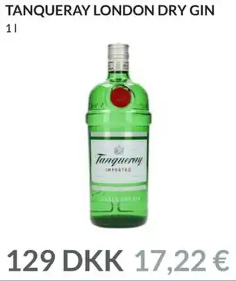 Nielsen's Discount Tanqueray London Dry Gin 1 L tilbud