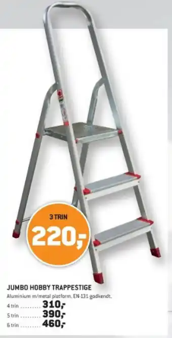 XL-BYG JUMBO HOBBY TRAPPESTIGE tilbud