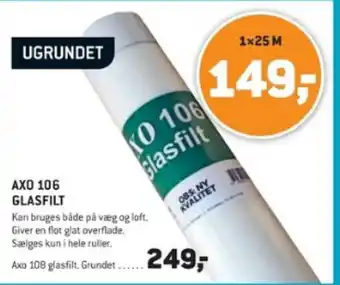 AXO 106 GLASFILT