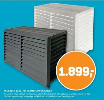 ANDERSEN ELECTRIC VARMEPUMPESKJULER