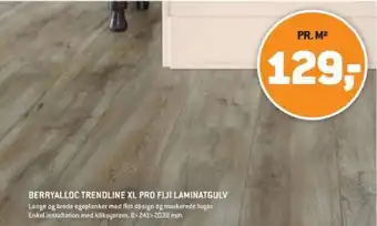 BERRYALLOC TRENDLINE XL PRO FIJI LAMINATGULV