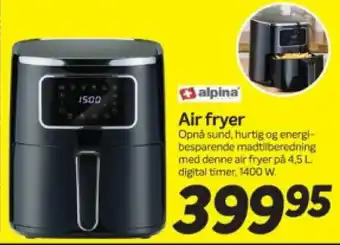 Din Isenkræmmer alpina Air fryer tilbud