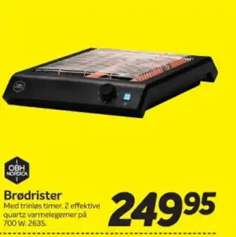 Din Isenkræmmer Brødrister tilbud