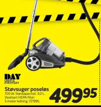 Din Isenkræmmer Støvsuger poseløs tilbud