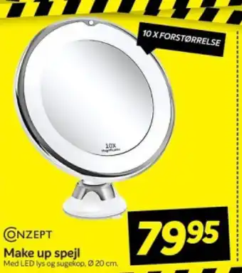 Din Isenkræmmer Make up spejl tilbud