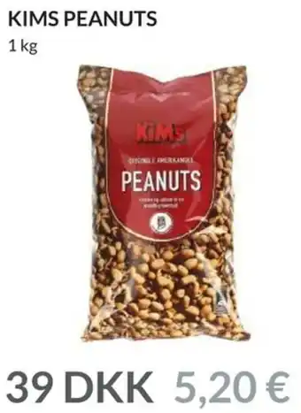 Nielsen's Discount Kims Peanuts 1 Kg tilbud