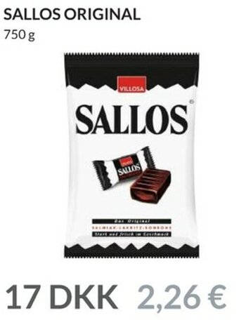 Nielsen's Discount Sallos Original 750g tilbud