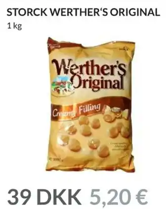 Nielsen's Discount Storck Werther's Original 1 Kg tilbud