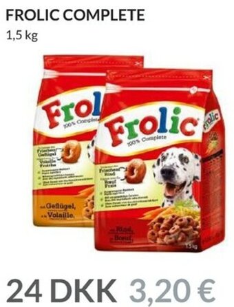 Nielsen's Discount Frolic COmplete 1,5 kg tilbud