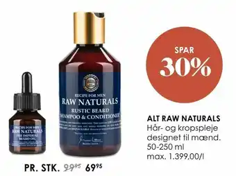 Matas Raw naturals tilbud